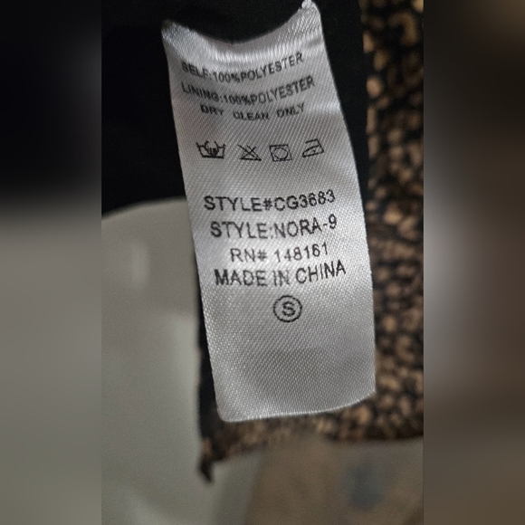 BUDDYLOVE Feline Cheetah print satin Nora Mini Dress. Size Small - Picture 12 of 12